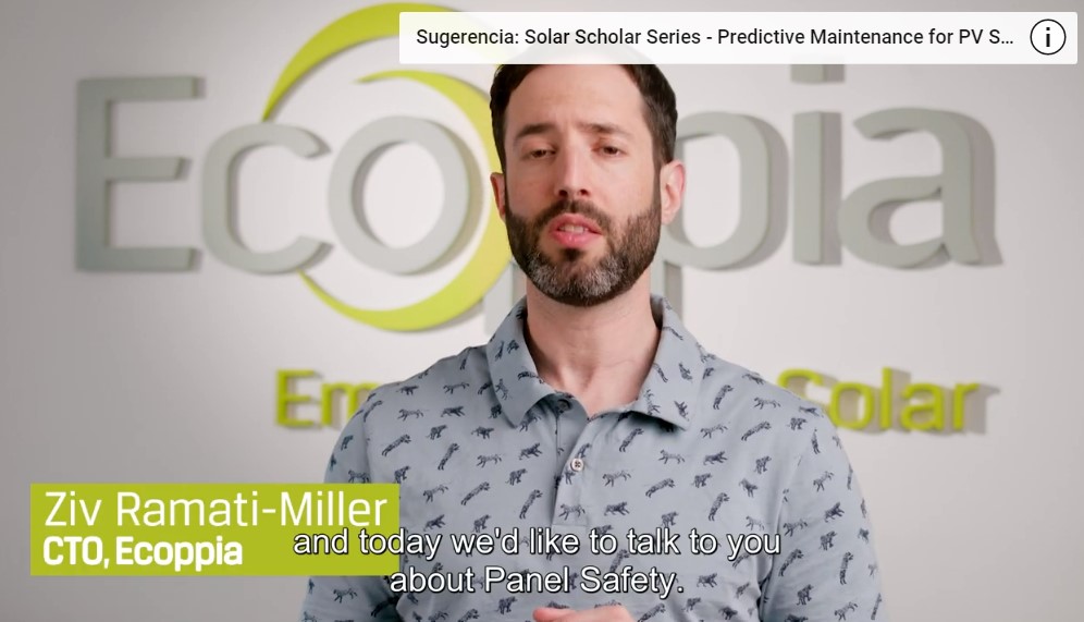 PV Solar Panel Safety - Solar Scholar Series by Ecoppia