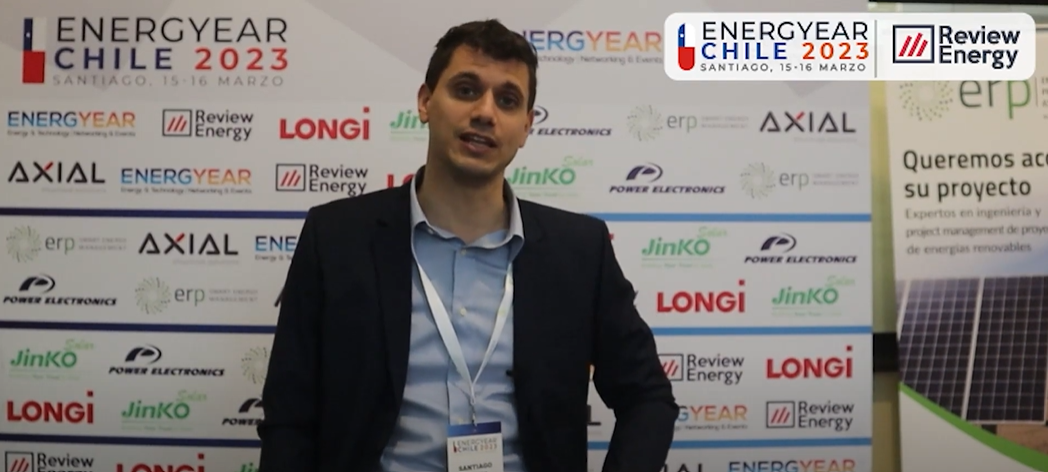 Energyear Chile 2023 | Entrevista a Santiago Mussa de Ecoppia